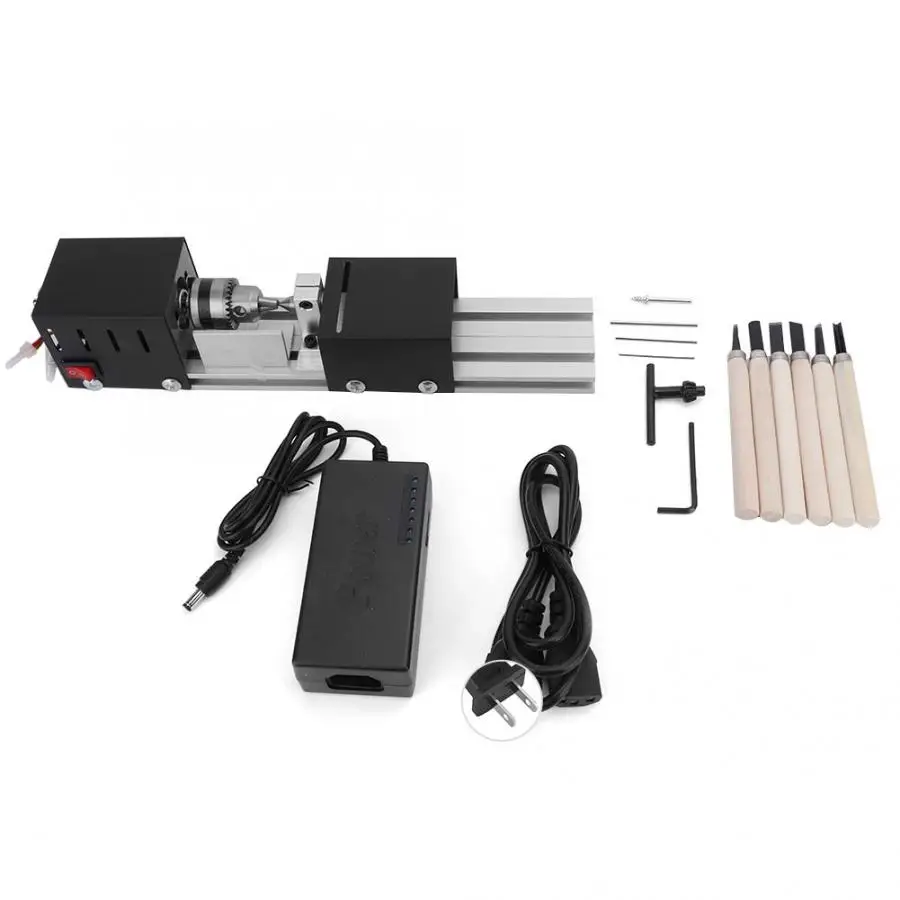 1 комплект мини токарный станок с ЧПУ бисер машина DIY деревообрабатывающий