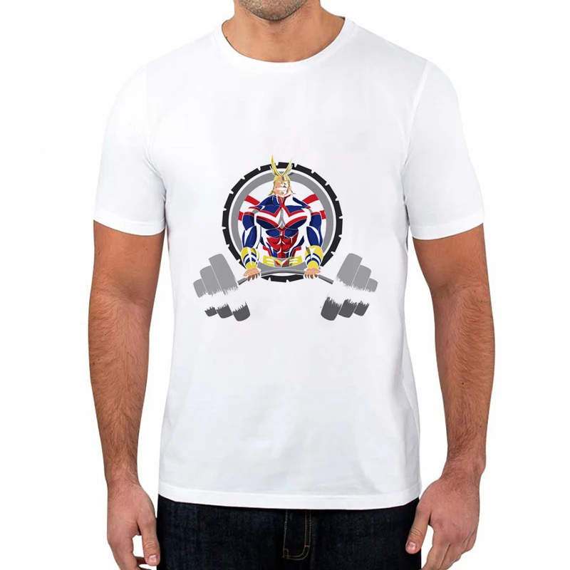 352370 модная футболка с принтом унисекс Повседневная крутая для фитнеса |