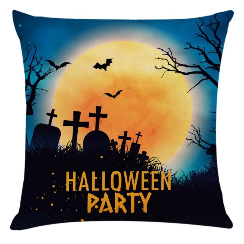 Чехол для подушки на Хэллоуин Осенний декоративный чехол дивана автомобиля