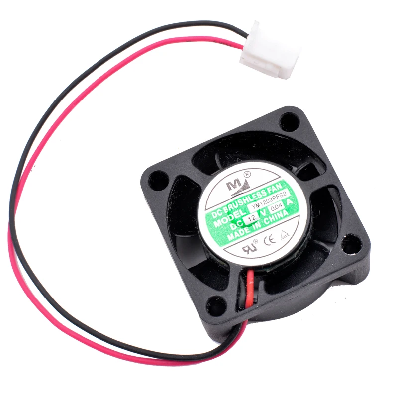 Оригинальный микро-вентилятор YM1202PFS2 2 5 см 25 мм 25x25x10 12 в пост. Тока 0 04a тихий