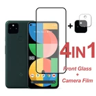 Защитное стекло для Google Pixel 5a 5G, полное покрытие, закаленное стекло для Google Pixel 5a 5G 5 4a 4G HD защита для экрана камеры