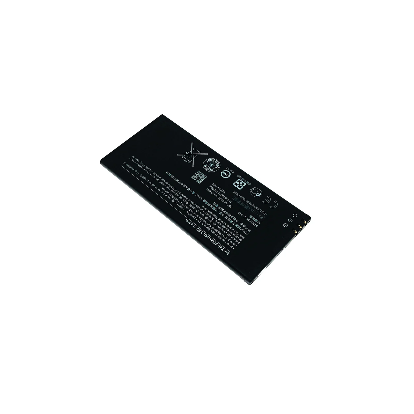 Аккумулятор для телефона Nokia Lumia 640XL BV T4B RM 1096 1062 1063 640 XL BVT4B 3000mAh|Аккумуляторы