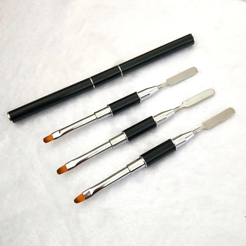 Двухсторонний акриловый УФ гель для наращивания ногтей кисть рисования цветов