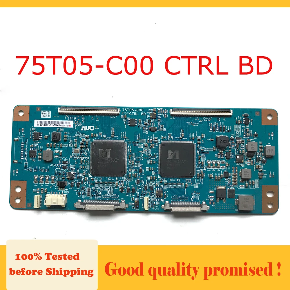 75T05 C00 CTRL BD Tcon плата карта дисплея для ТВ оборудования бизнеса сменная бесплатная