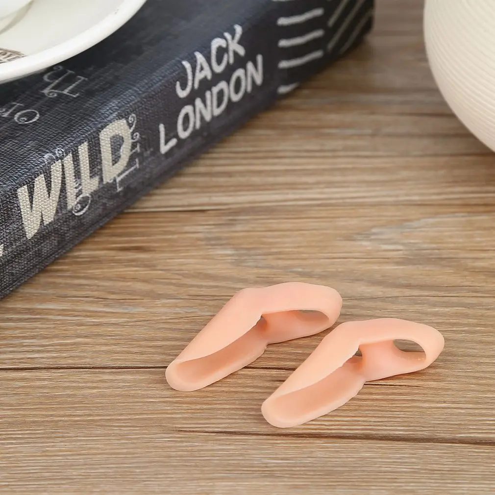 1 пара силиконовых разделителей для маленьких пальцев ног Облегчает боль в ногах