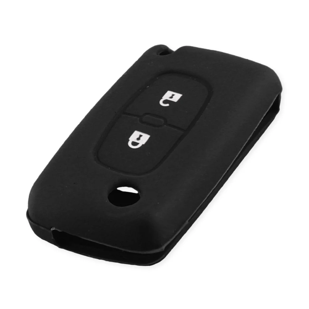 Новая задняя крышка KEYYOU для PEUGEOT 207 307 308 407 408 Citroen C3 C4 C4L C5 C6 Защитная дистанционного