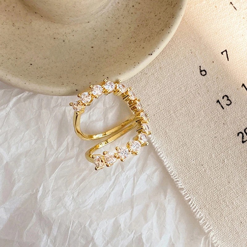 Женское Открытое кольцо с большим жемчугом характерные модные персональные