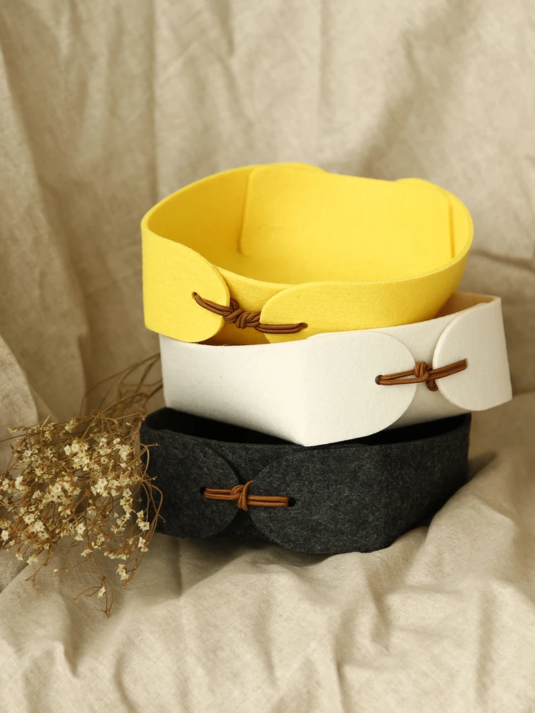 

Скандинавский ящик для хранения ключей Ins Diy вход крыльцо Милая настольная офисная креативная прикроватная корзина из ткани коробка для вся...