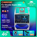 Автомагнитола 2DIN, для Chrysler Aspen 300C 2004-2011, мультимедийный DVD-плеер, GPS-навигация, Android 10,0