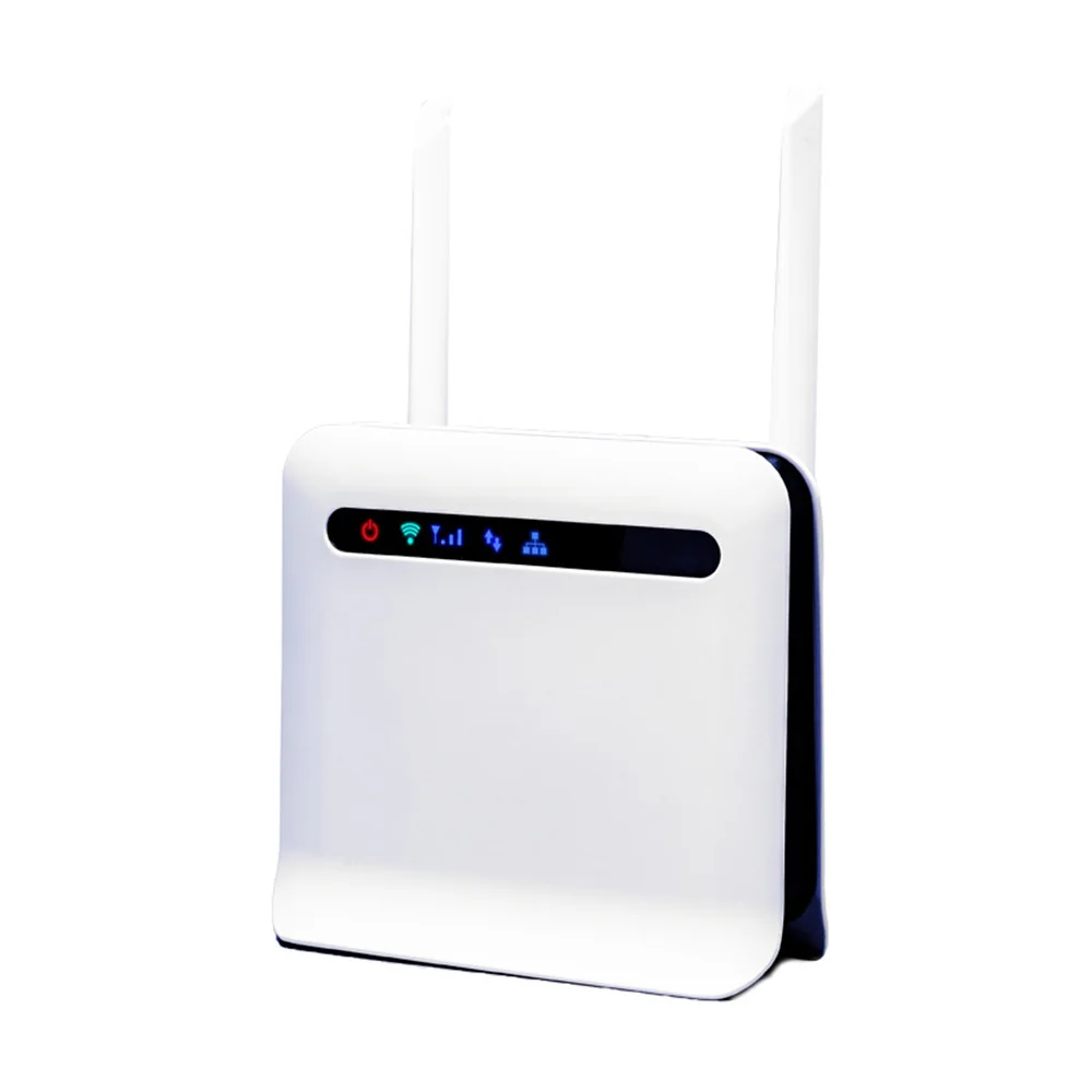 

4G роутер Wi-Fi SIM-карта точка доступа 4G CPE Wi-Fi роутер антенна высокоскоростной Wi-Fi Hotpot с 2 антеннами слот для SIM-карты 4 порта WAN/LAN