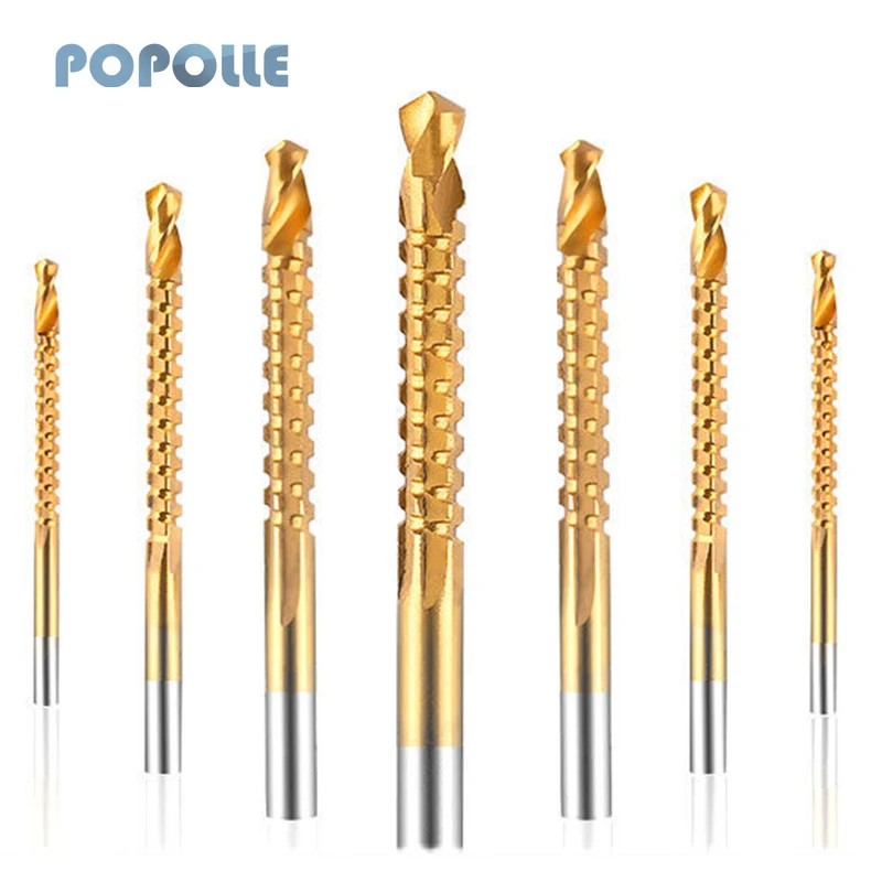 Popolle Variable Diameter Drill Countersunk Drill Second Order Drill 9 Change 5 Sliding Door 8 Change 4 Step Drill