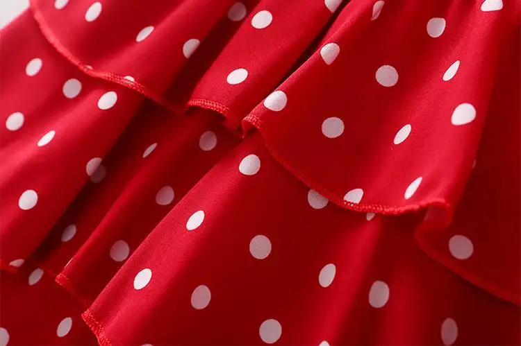 

Kids Dress For Girls Baby Suspenders Dress Summer New Girl Baby Polka Dot Dress Children Fashion Cake Princess Dress