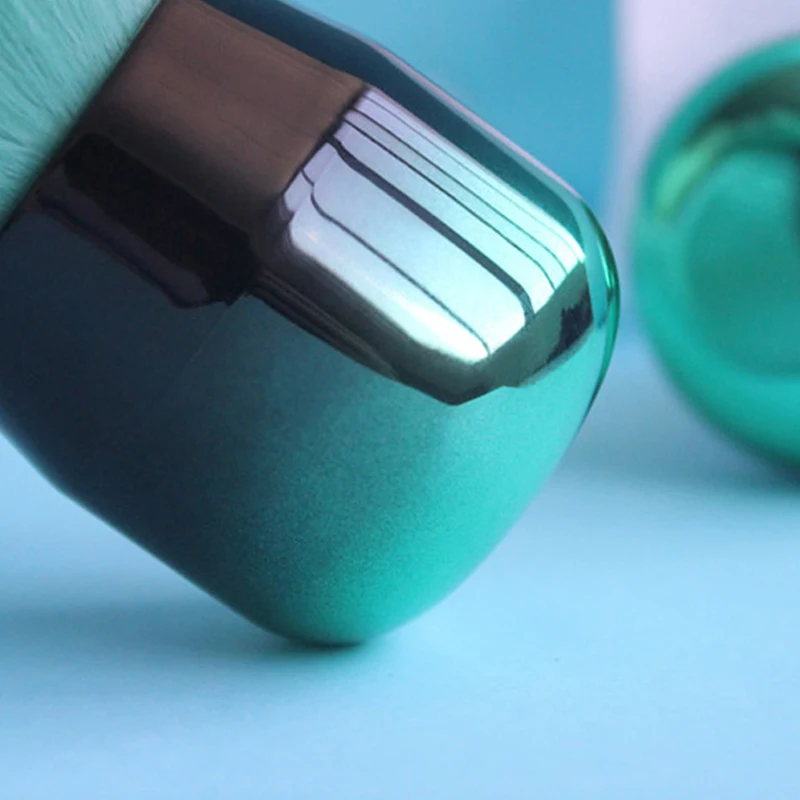 

Face Powder Brush Face Contour Blush Brush With Bag Mushroom-Head Fluffy High Appearance Level Foundation Tool Makeup Beauty