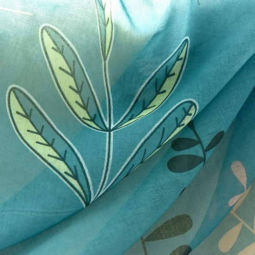 NAPEARL 1 шт. мультфильм листья дизайн высокие затенения шторы гостиная украшение