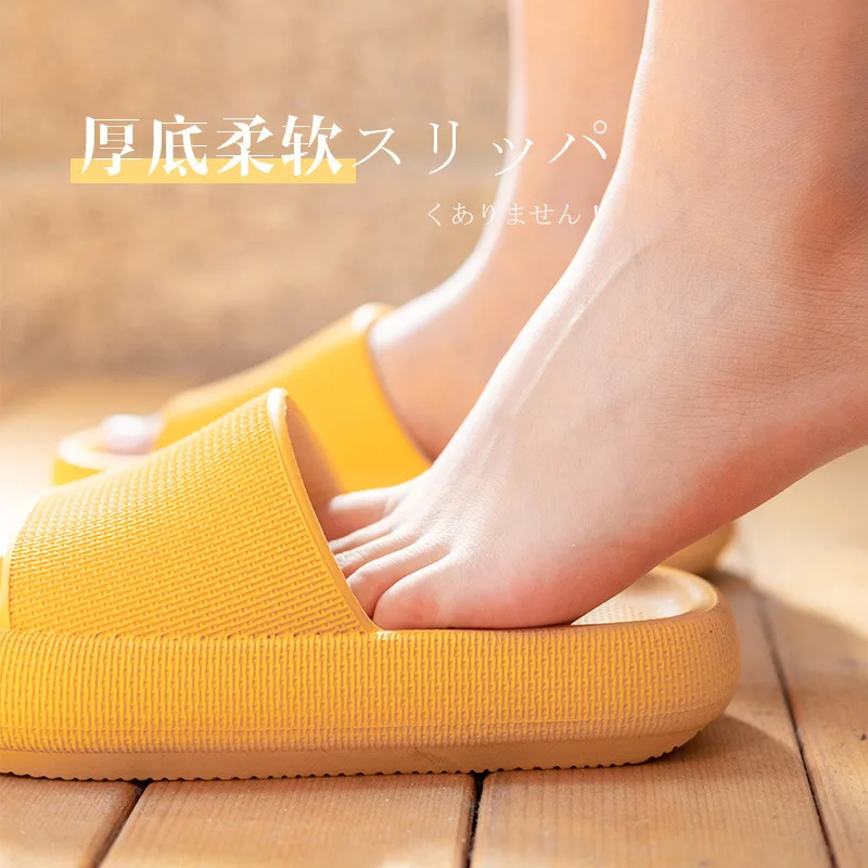 

New Bathroom Non-slip Massage Slippers Women EVA Indoor Slippers Light Women House Bath Shoes Man Waterproof Sandals Slides