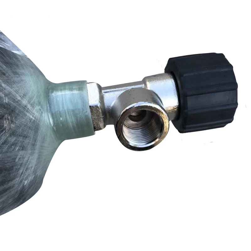 

Carbon Fiber 4500psi Paintball Diving Tank Air Tank Pcp Air Gun Rifle 6.8 L/9 L Capacity Cylinder m18x1.5 300BAR