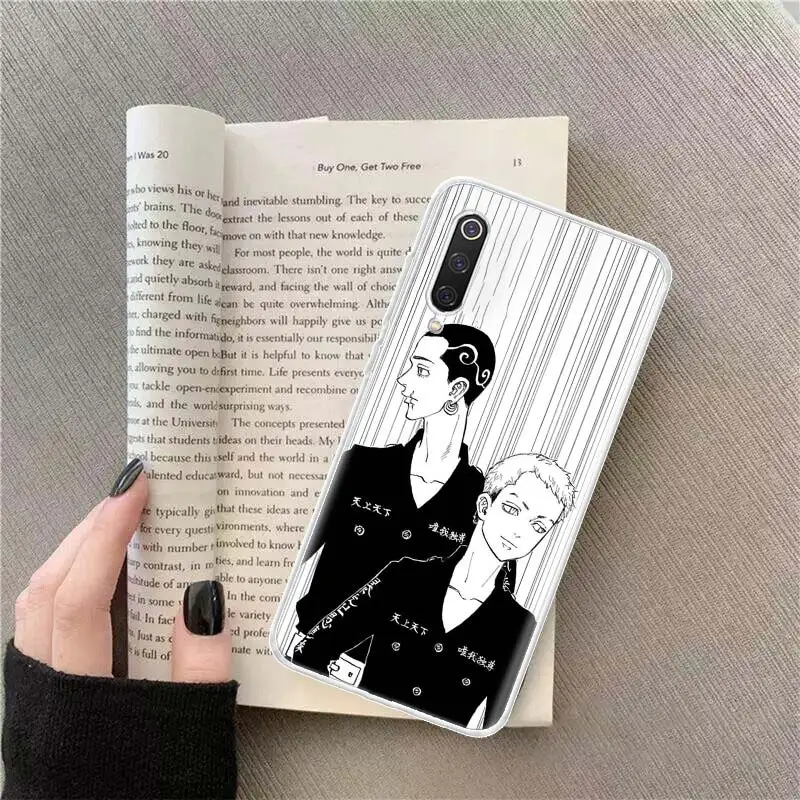 

Anime Tokyo Revengers Phone Case For Xiaomi Redmi Mi 8 9 9SE 10 10T Note 10 Lite F1 F2 Pro 5X 6X A1 A2 A3 CC9 CC9E Case