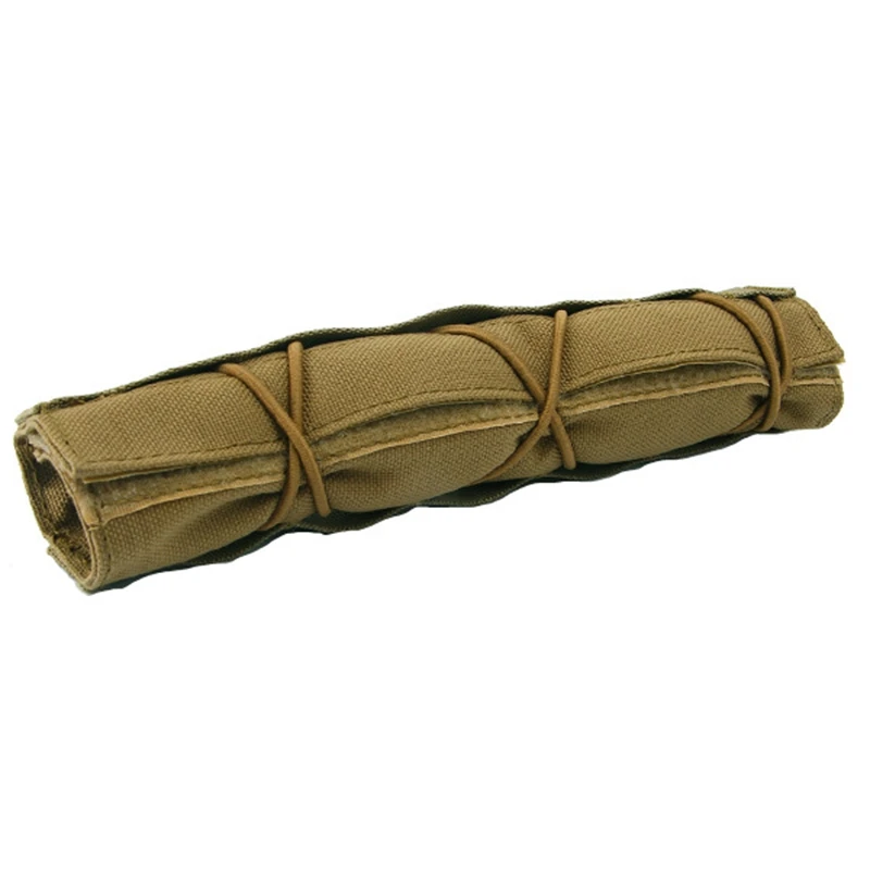 Airsoft 22cm Silencer Suppressor Cover Mirage Heat Shield Sleeve Military Protective Holster Case Hunting Accessories | Спорт и