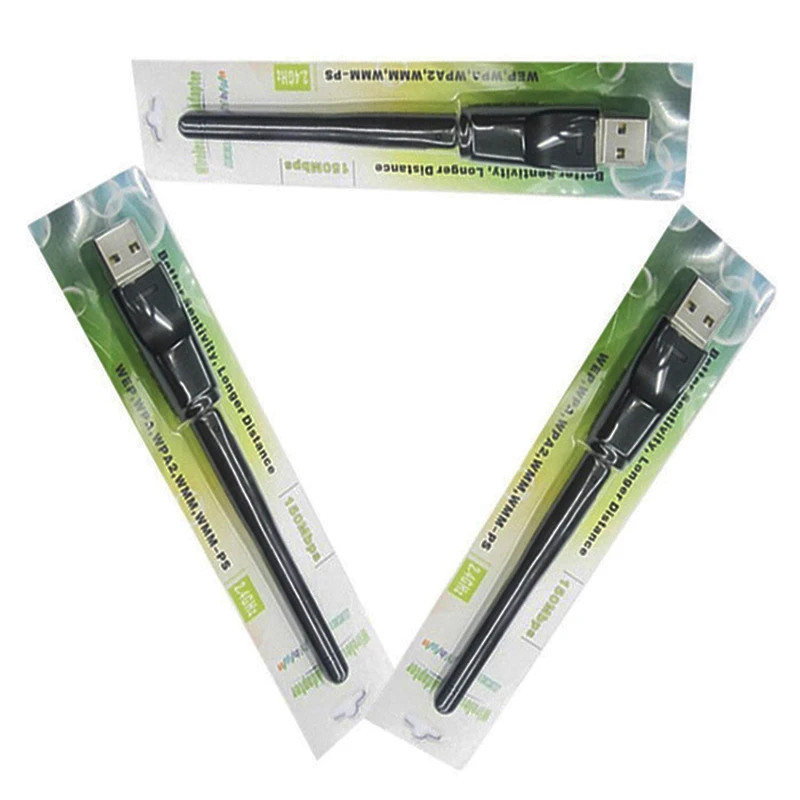 100 шт. беспроводная сетевая карта USB 150 2 0 B/G/N | Компьютеры и офис