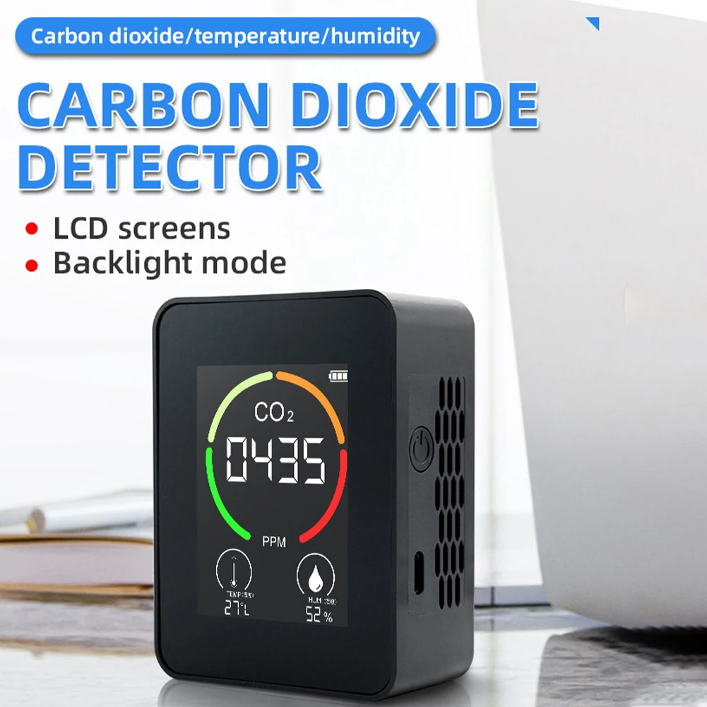 

Многофункциональный детектор CO2, домашний Термогигрометр, интеллектуальный газоанализатор, домашний цифровой датчик загрязнения воздуха