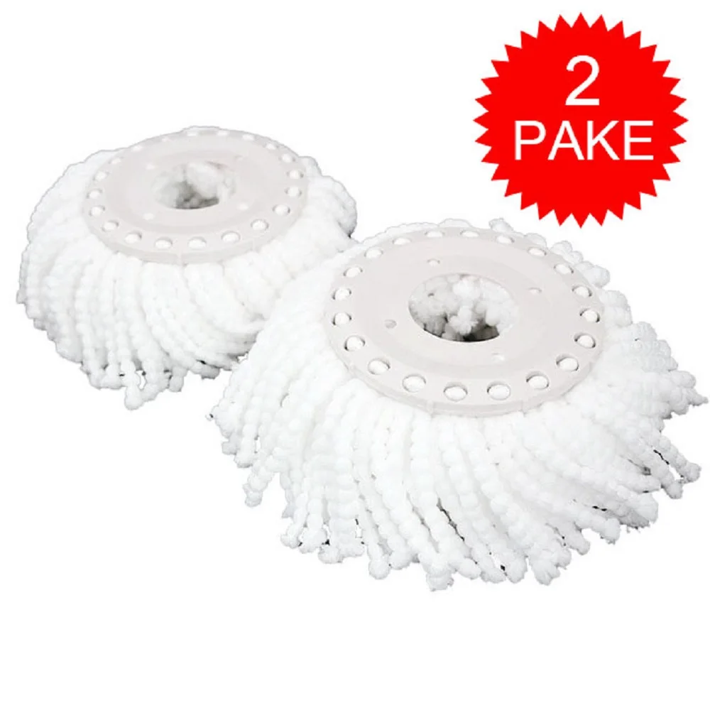 2 шт./упаковка сменпосылка насадки из микрофибры для мытья пола|Чистящие