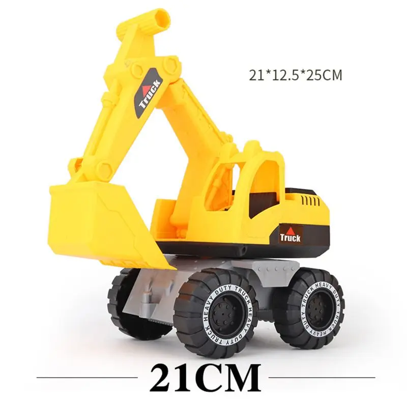 

Baby Classic Simulation Engineering Car Toy Excavator Model Tractor Toy Dump Truck Model Beach Toy Gift for Boy