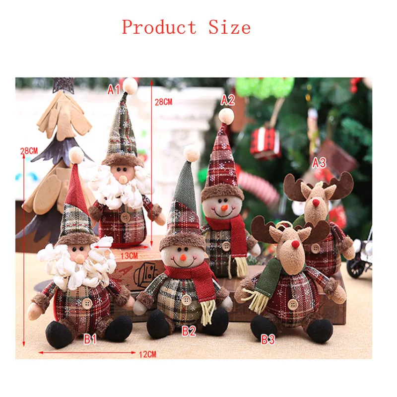 Рождественская Кукла Гном с длинными ногами рождественские украшения