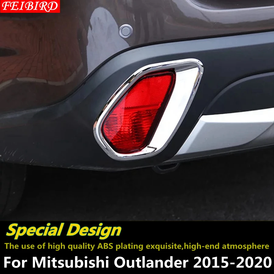 Аксессуары для Mitsubishi Outlander 2015 2016 2017 2018 2019 2020 комплект крышек противотуманных фар