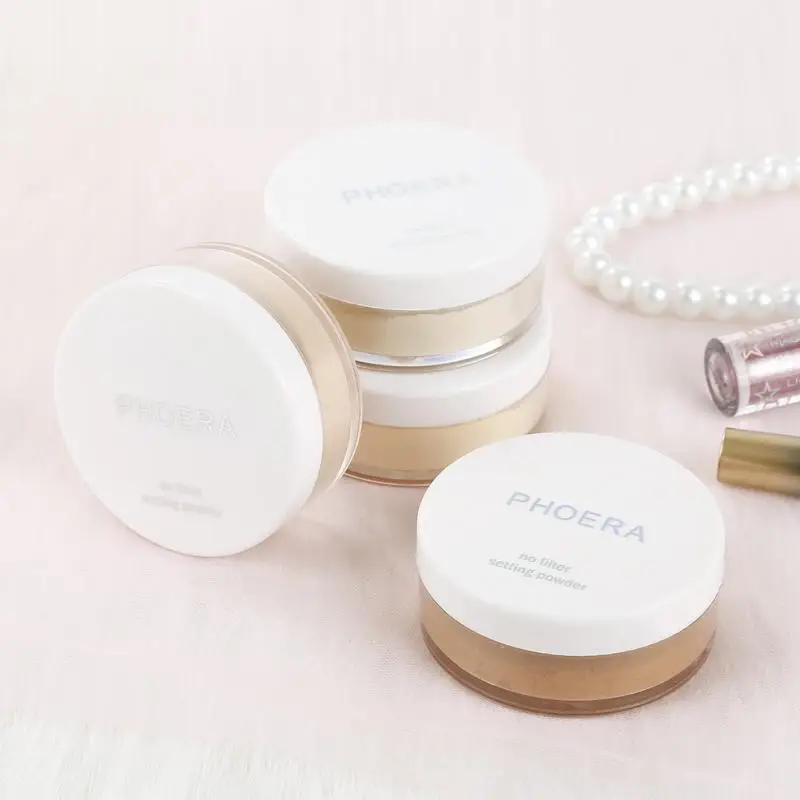 PHOERA 4 цвета красивый макияж матовая пудра для контроля жирности лица отбеливание