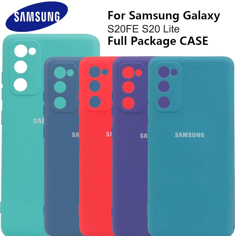 Шелковый силиконовый чехол для Samsung Galaxy S20FE мягкий на ощупь защитный S20 Lite FE