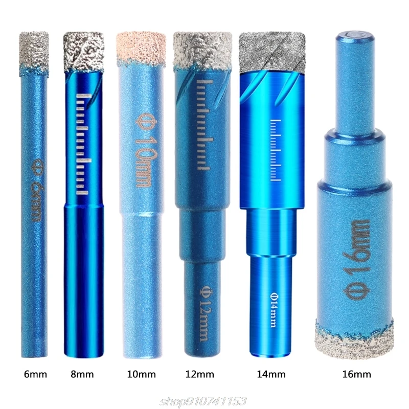

Durable Diamond Coated Core Drill Bit Dry Drilling for Glass Marble Granite Quartz Porcelain Ceramics F06 21 Dropshipping