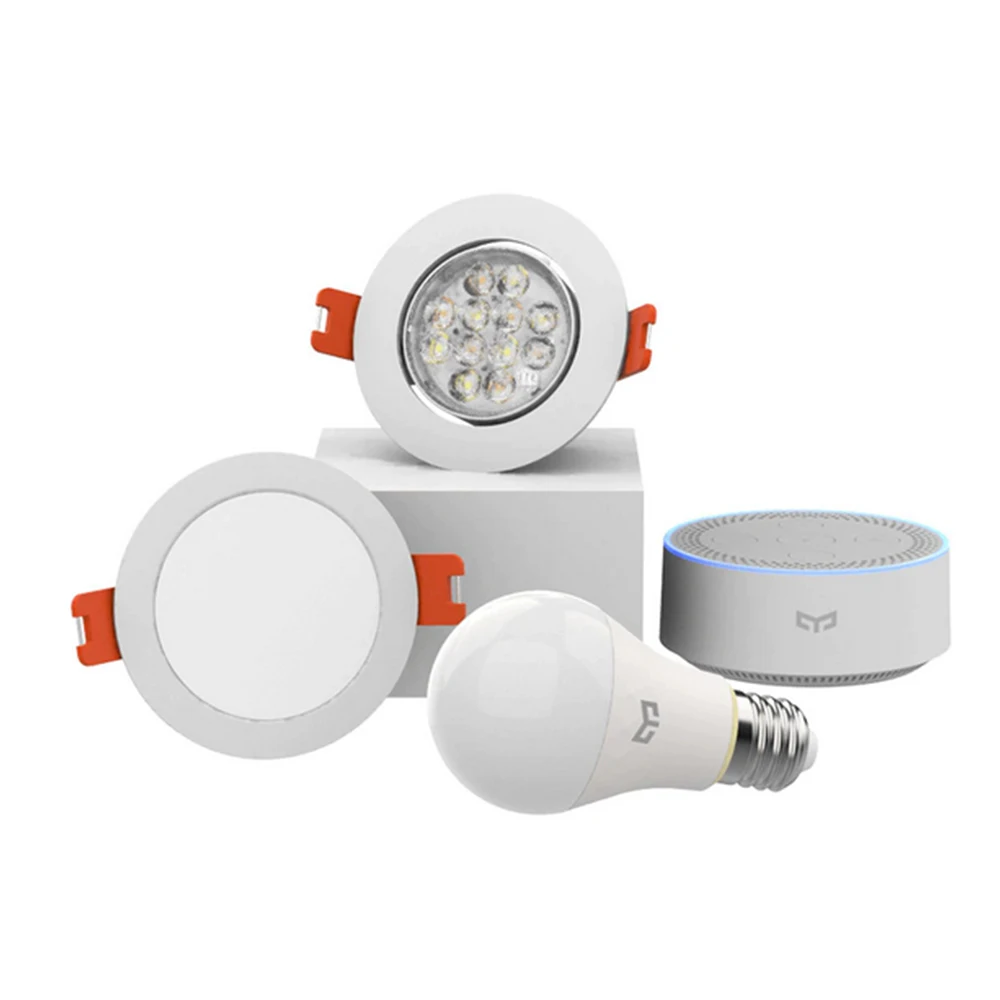 Yeelight умный прожектор белый E27 E14 Светодиодная лампа для xiaomi Mijia APP Голосовое управление освещение цвет регулируемый для дома спальни