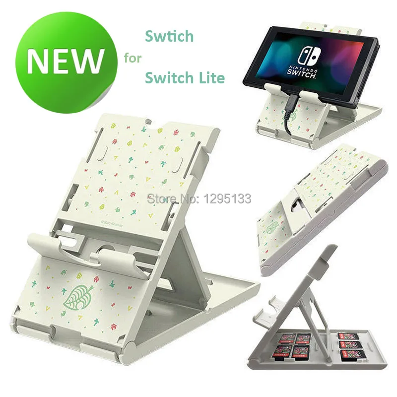 Регулируемый складной ABS компактный кронштейн Nintendo Switch Lite подставка для игровой
