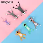 3D стерео мультфильм Животные стильные закладки для чтения забавные книжные маркеры из ПВХ школьные канцелярские принадлежности детский подарок Закладка