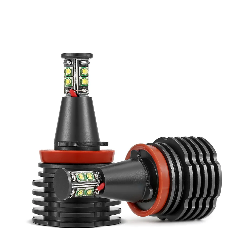 2 Шт Автомобильные фары ангельские глазсветильник белые противотумансветильник