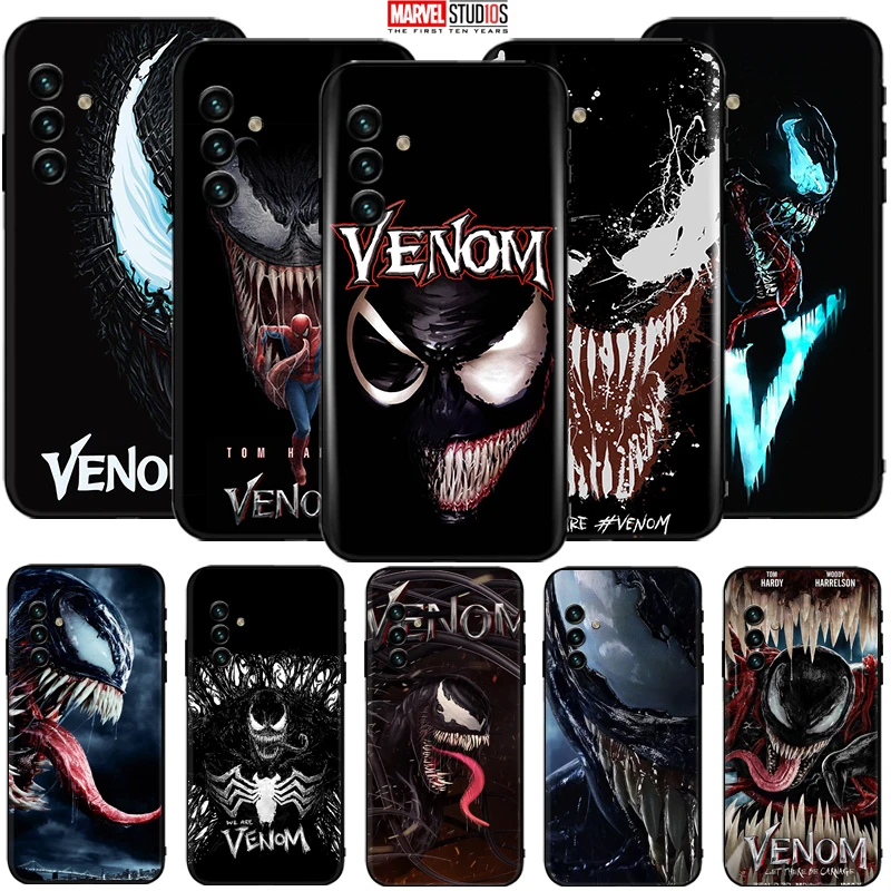 

Venom Phone Case For Samsung Galaxy A13 5G Funda Cover Marvel Avengers Comics SpiderMan Captain America Hulk Deadpool