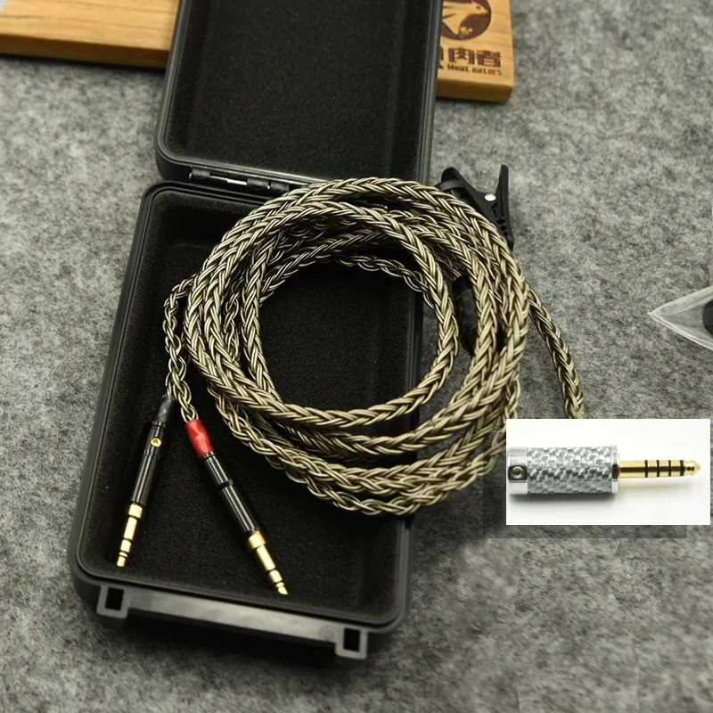 4 pin Xlr Сделано в Китае 2.5mm16 сердечников кабеля наушников для 3 5 Hifiman Ананда sundara