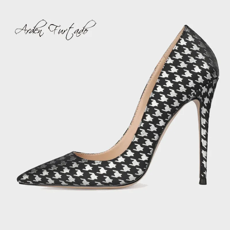 

Модная женская обувь с острым носком, туфли на шпильках, сексуальные элегантные туфли-лодочки на высоком каблуке, офисные женские туфли-лод...