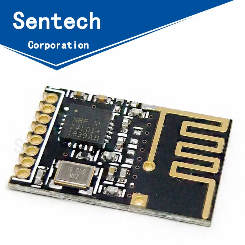 Мини NRF24L01 + 2 4 ГГц 1 27 мм радиочастотный беспроводной модуль улучшенная версия