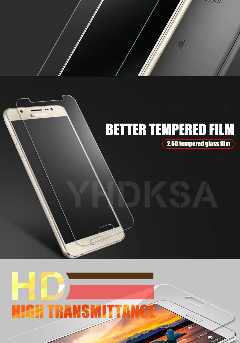 С уровнем твердости 9H HD закаленное Стекло для Samsung Galaxy J3 J5 J7 J2 J8 J4 J6 плюс Экран Защитная пленка защита Стекло