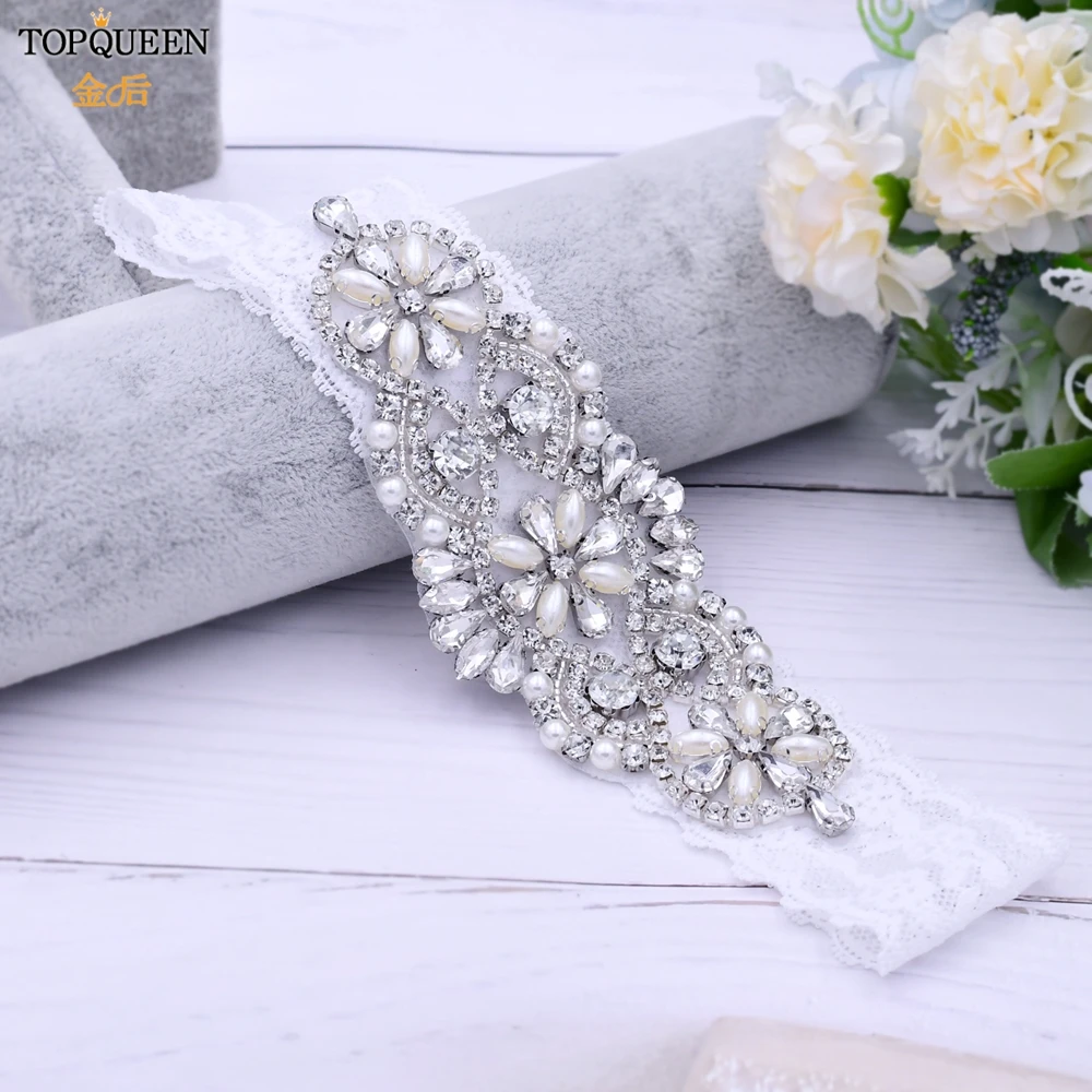 TOPQUEEN Подвязки для невесты пояс подвязки модные мягкие сексуальные женские