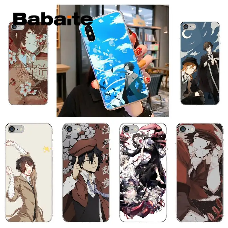 

Babaite Anime Bungou Stray Dogs Phone Case coque cover for iPhone 12 8 7 6 6S Plus X XS MAX 5 5S SE XR 11 12 11pro promax shell