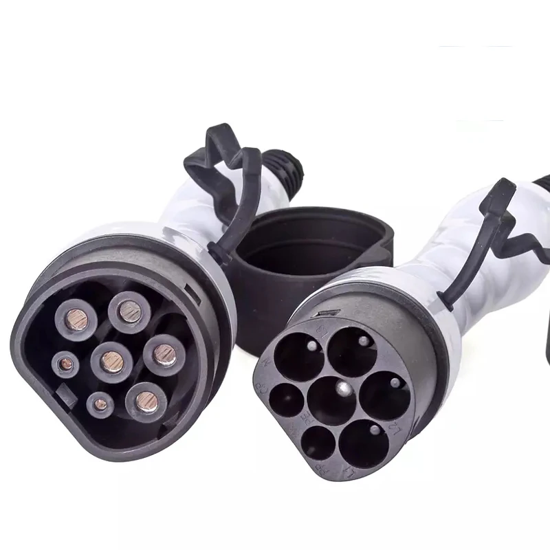 32a однофазный кабель ev Тип 2 к пружинный провод EV зарядное устройство для