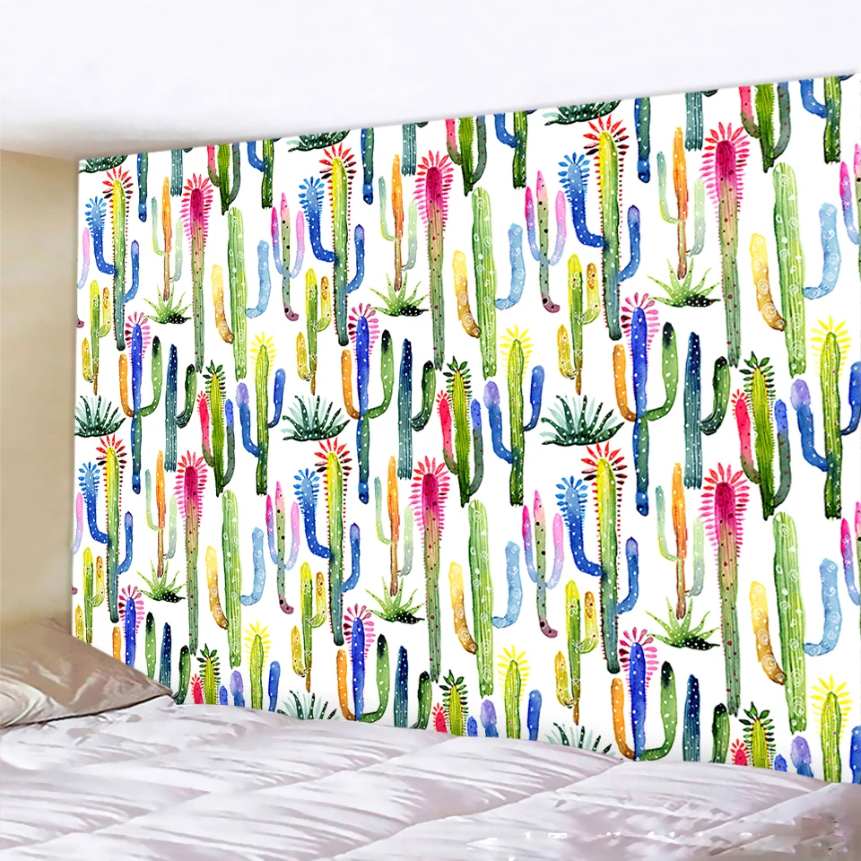 Цветок Рождество кактус пустыня герой цветок гобелен ковер настенная ткань