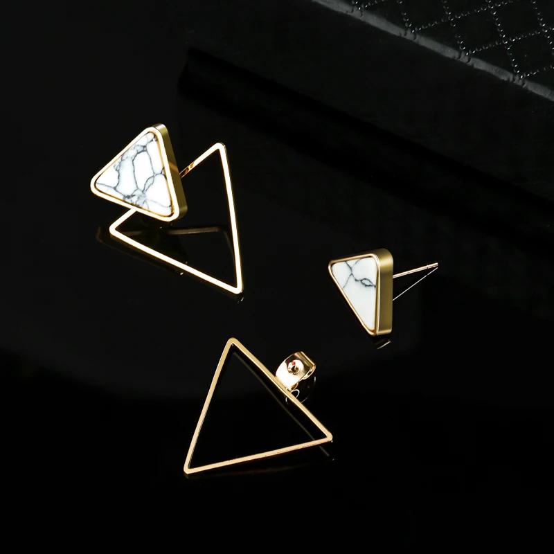 Модные эффектные висячие серьги ZWC 2019 большие геометрические круглые для женщин