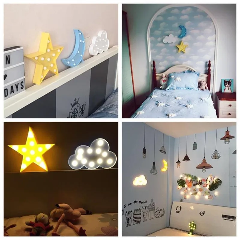 

Creative moon LED lanterns children's bedroom toilet light decoration interior lighting night light modeling table lamp 2021