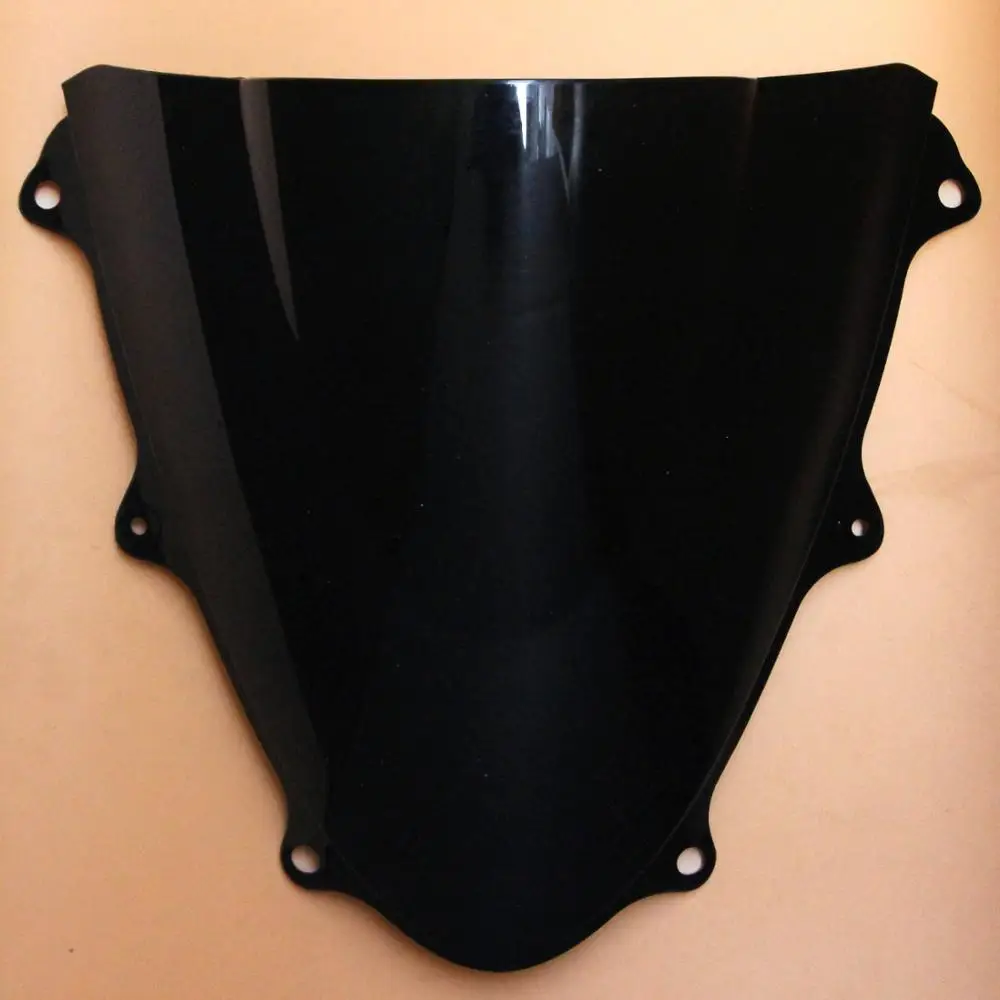Черный ветрового стекла мотоцикла лобовое стекло пригодный для GSXR600 750 K11 2010 2011 2012