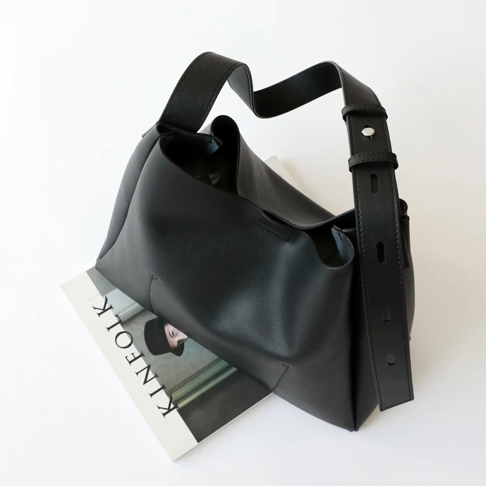 

Leather Genuine Cow Ladies Hand Bags 2021new Large Capacity Women Shoulder Bags Luxury Designer Female Totes Bag Bolsas Feminina