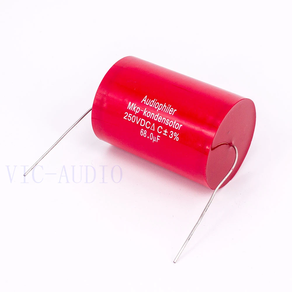 1 шт. конденсатор Audiophiler Mkp с алюминиевой крышкой 68 мкФ 250V HI FI Лихорадка