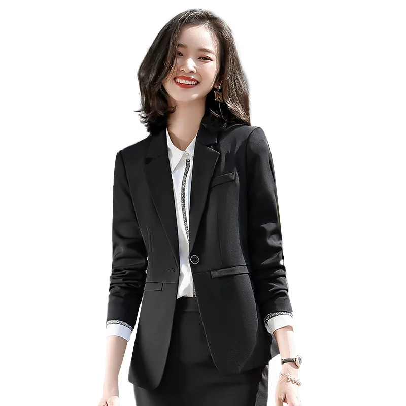 

Spring and autumn women's professional wear casual suit pants Fashionable lady blazer jacket Elegant Slim Skirt Interview Outfit